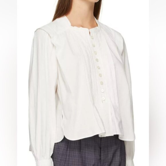Isabel marant Okina white button 38 - Picture 1 of 8